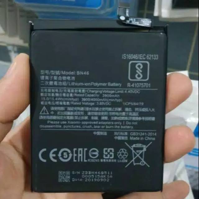 Baterai BN46 xiaomi redmi 7 / Battery redmi7 BN 46