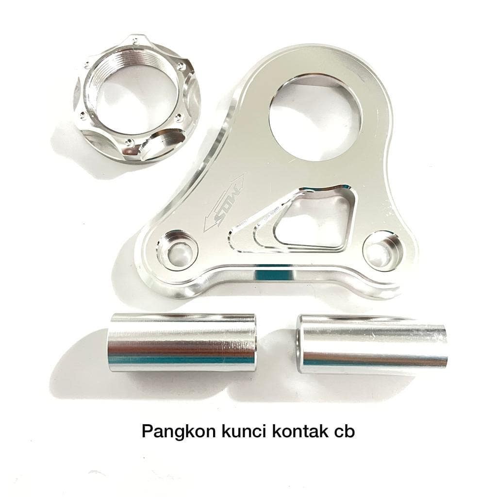 Pangkon Kunci Kontak CB CNC Import Bracket Dudukan Kontak