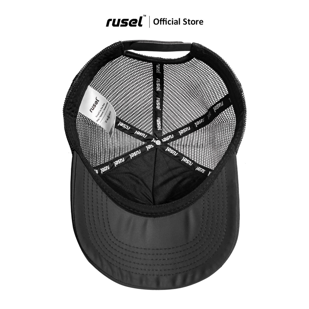 RUSEL CO I Caps Alexy  I Black On Black I Topi Pria l Topi Baseball