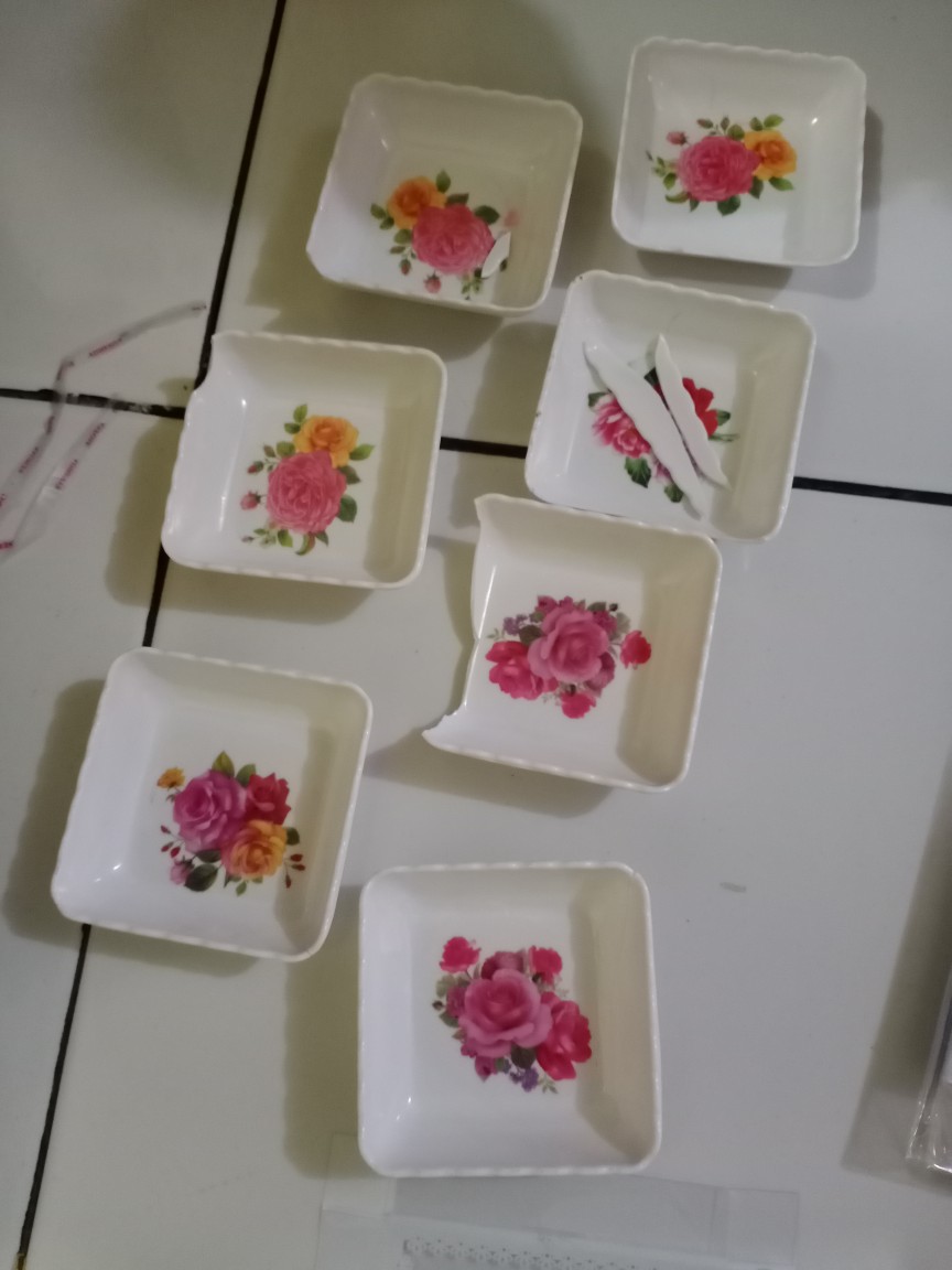 Souvenir Pernikahan Mangkuk Sambal Kotak Mika Lembaran