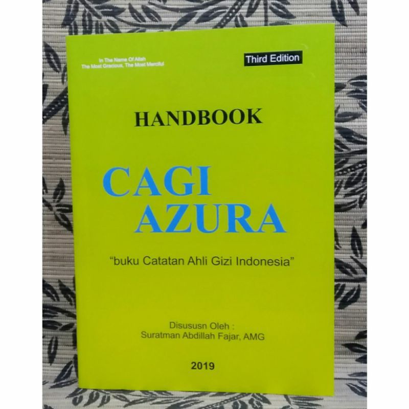 HANDBOOK CAGI AZURA EDISI 3 - BUKU SAKU GIZI AZURA