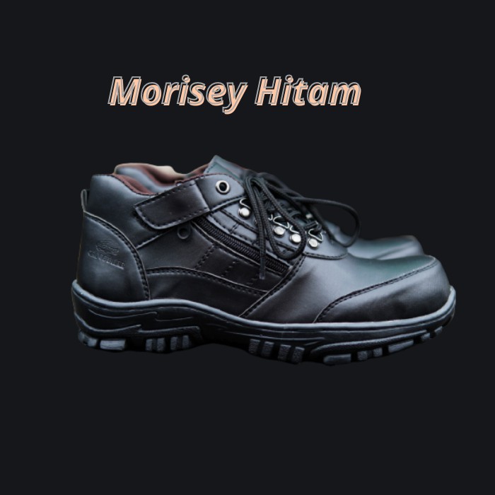 SEPATU SAFETY / SEPTI / UJUNG BESI OUTDOOR HIKING TERLARIS CROCODILE MORISEY LOWW TERBARU 2021