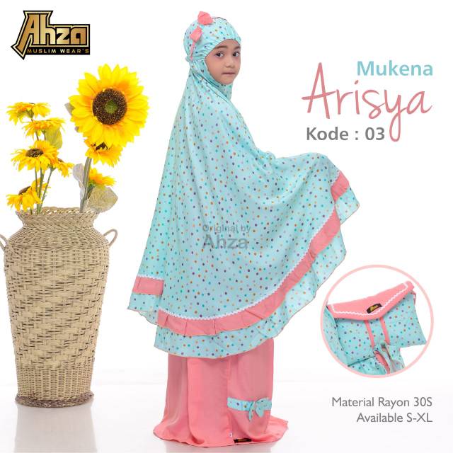 Grosir Mukena anak by ahza kids Collection