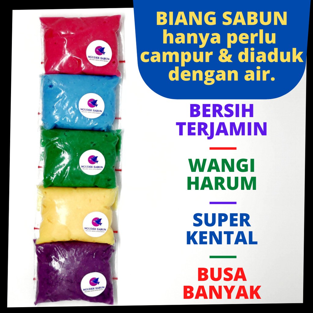 Sabun Pel Lantai 1L - BIANG SABUN 1 Liter - Refill - DIY