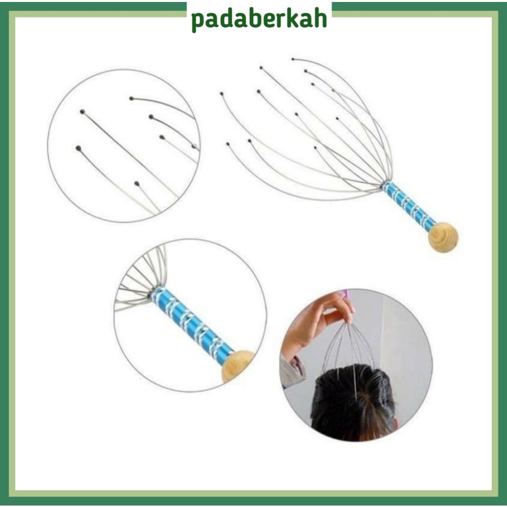 Alat pijat kepala refleksi kepala Bokoma/ Alat Pijat Kepala Terapi Refleksi Massage/ Alat Pijat Kepa