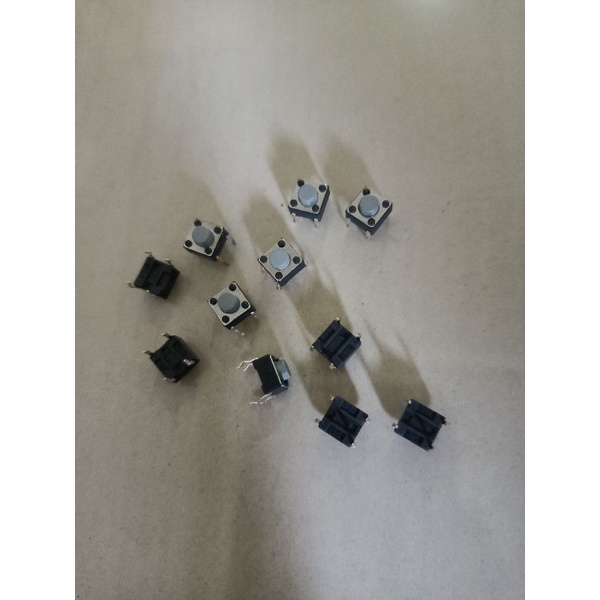 LIMIT SWITCH MICRO ON OFF TEBAL IMPORT ,+/- 6X6X4,3MM ( KUALITAS BAGUS)