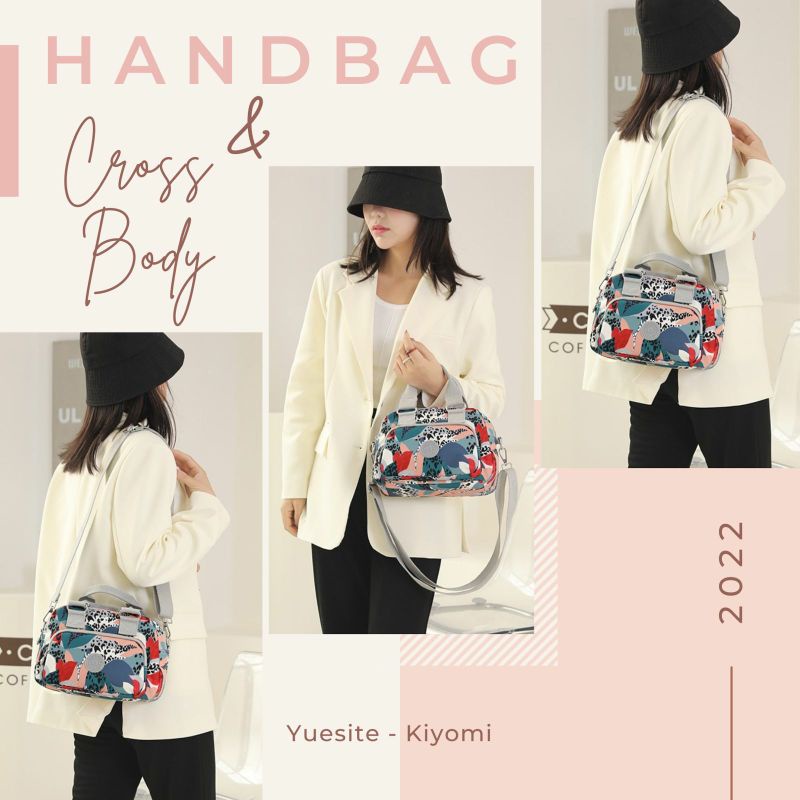 Tas tenteng selempang wanita handbags yuesite kiyomi HT original cyutebags