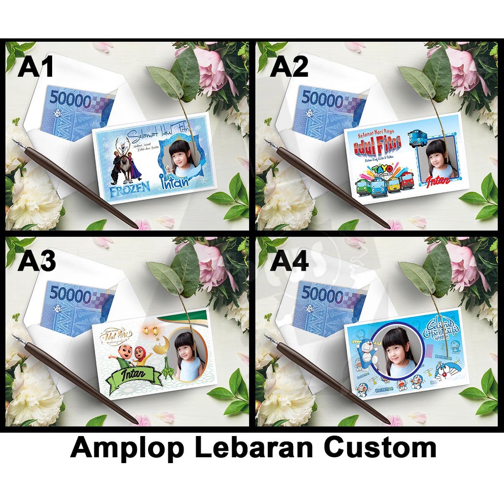

Amplop Lebaran Custom Foto