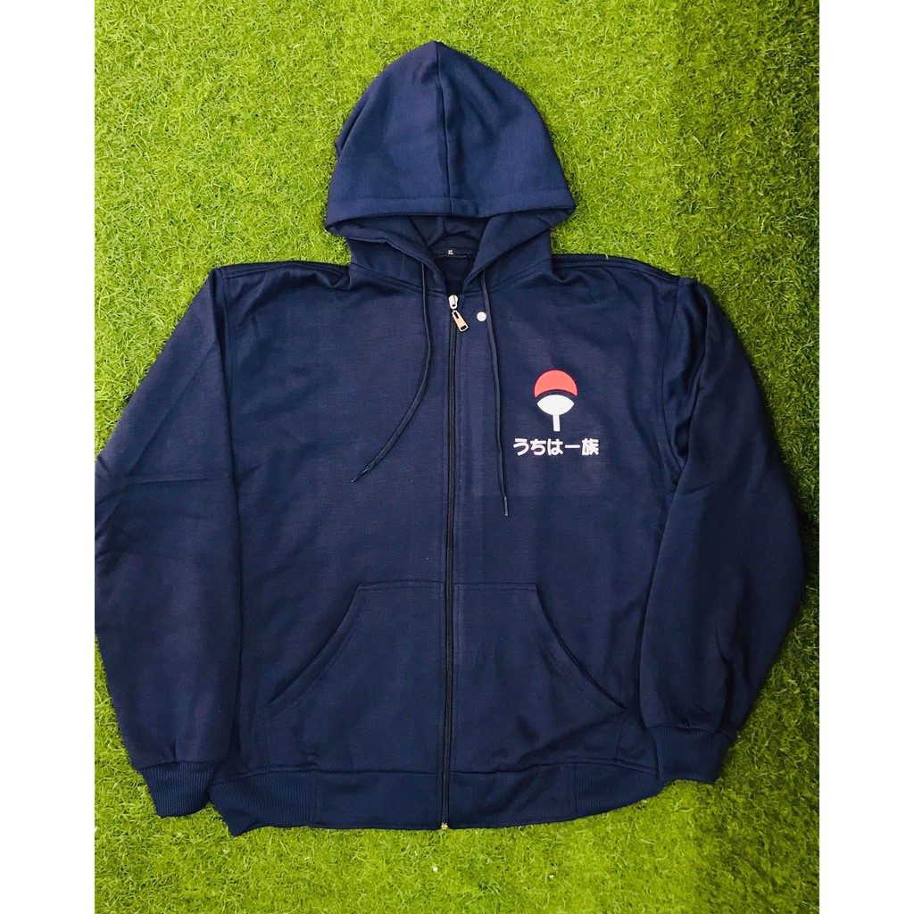 Jaket Uchiha Navy Anime Naruto