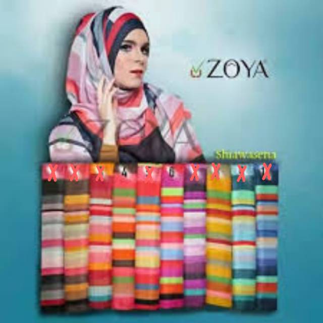 [Zoya Hijab] Kerudung Shiawasena by ZOYA HIJAB