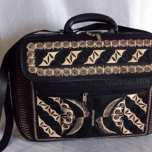 TAS LAPTOP BORDIRAN KHAS PINTU ACEH
