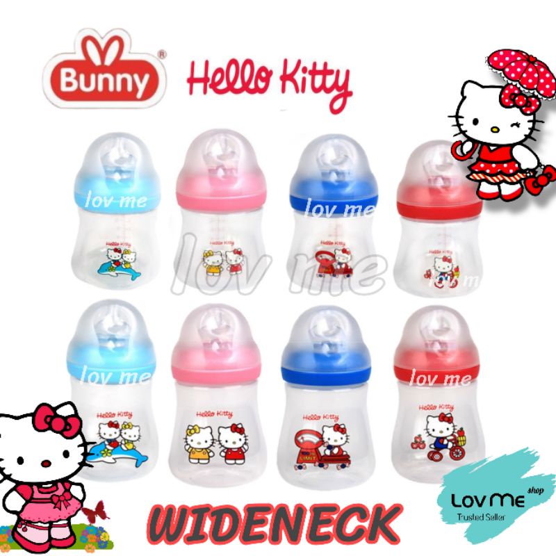 lov me ❤️ Lusty Bunny Botol Susu Bayi Wideneck Hello Kitty BPA Free HKT DB341 DB381