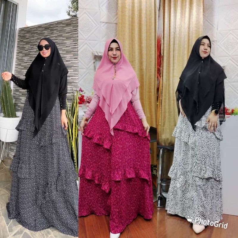 DRESS SORAYA SET SYARI ORIGINAL by MEYSYARI
