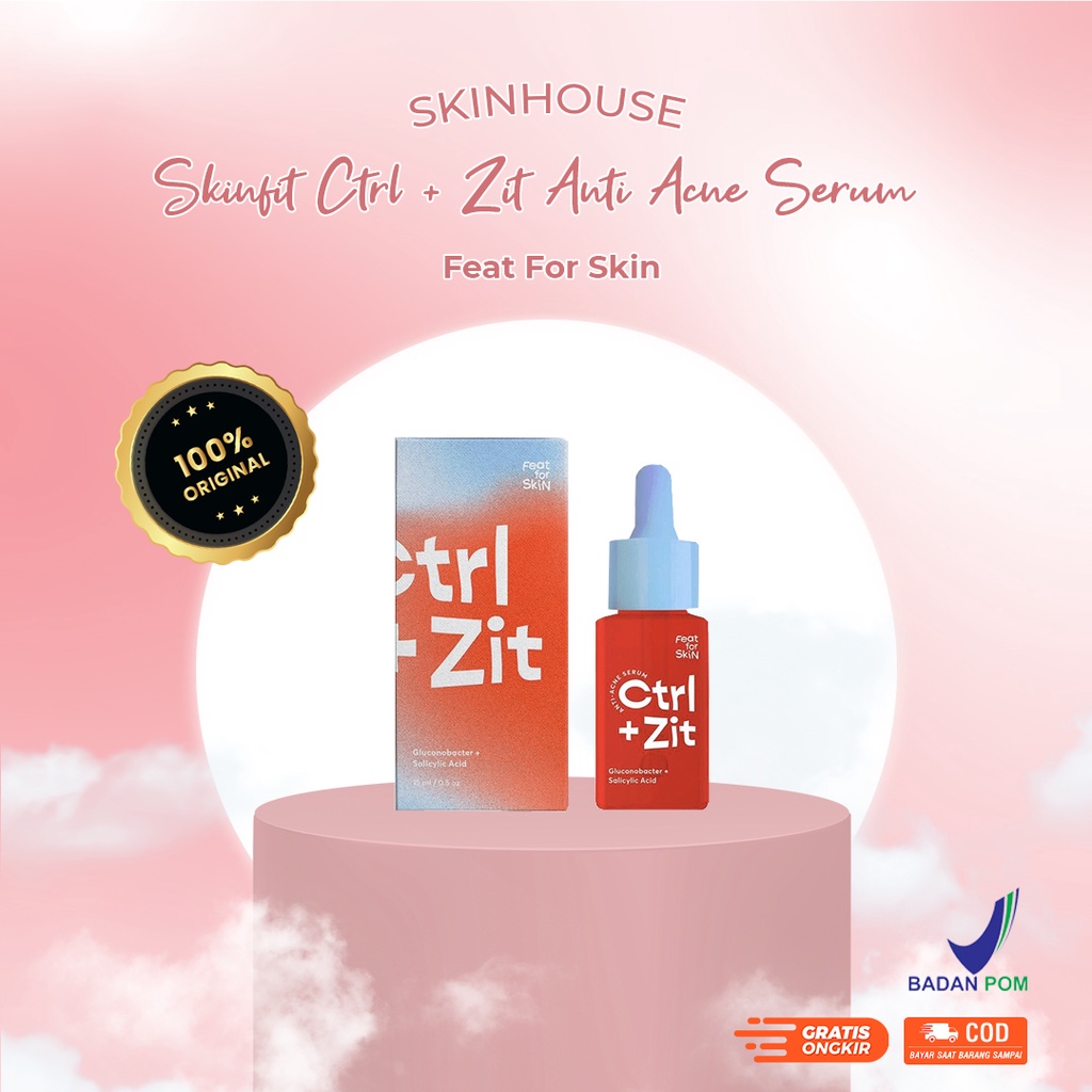 Feat For Skin - Skinfit Ctrl + Zit Anti Acne Serum - 15ml