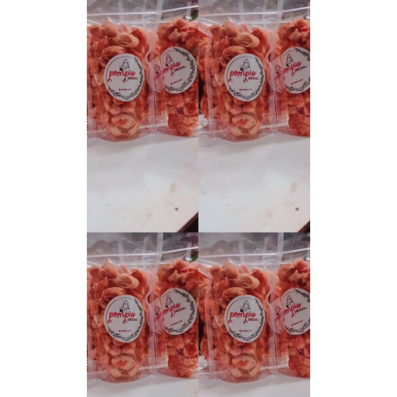 

Snack cemilan kekinian aneka rasa/Pompia Krezz