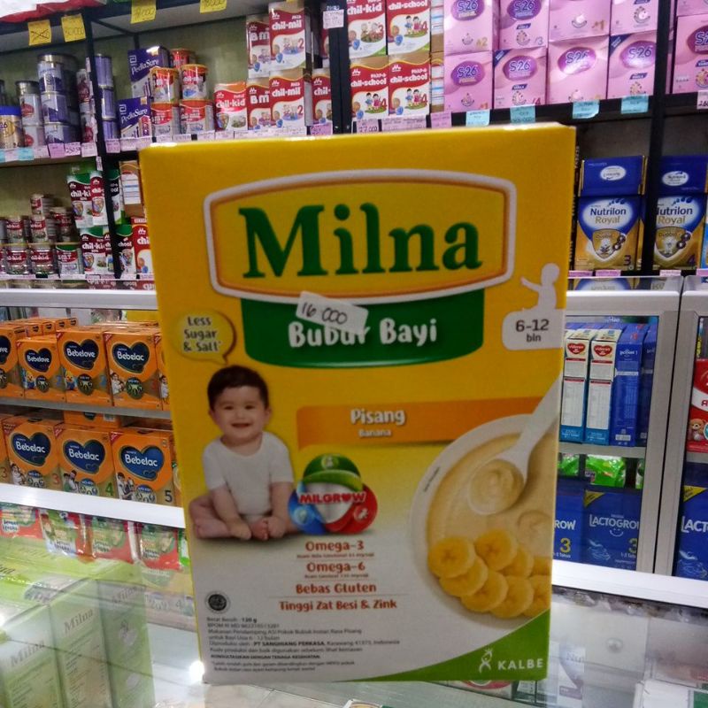 MILNA BUBUR BAYI 6-12 120G