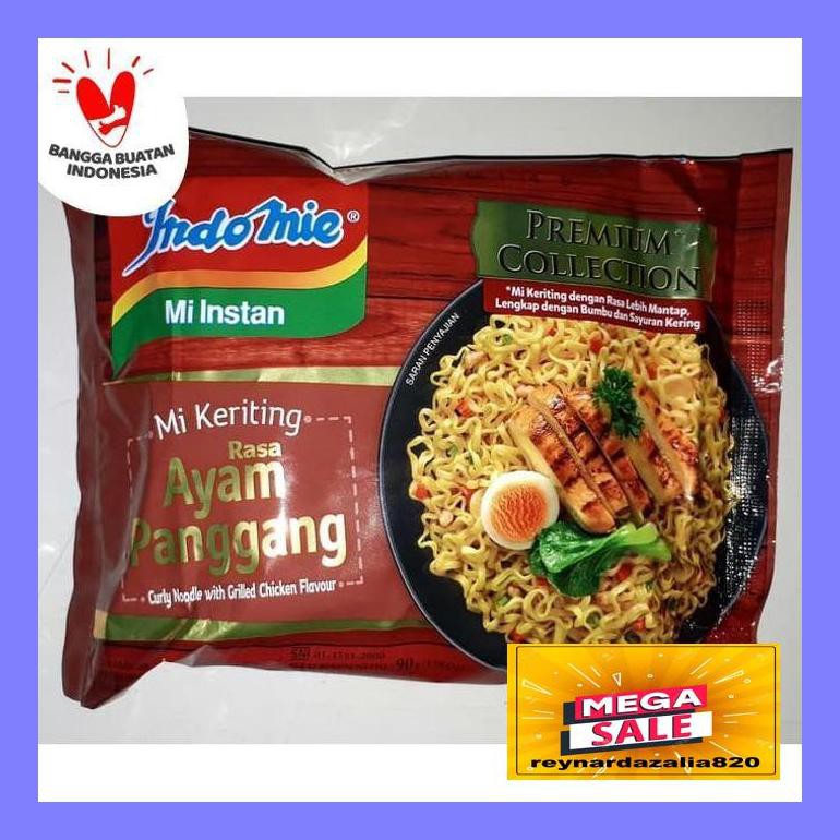 

Ry5Gils Indomie Premium Collection Rasa Ayam Panggang 90Gram Flseyr