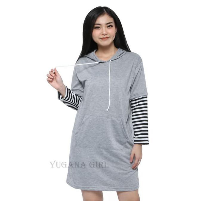 Pengiriman Cepat dan tepat tunik muslim terbaru,,.> hoodie tunik nisa sabyan kekinian hijabers