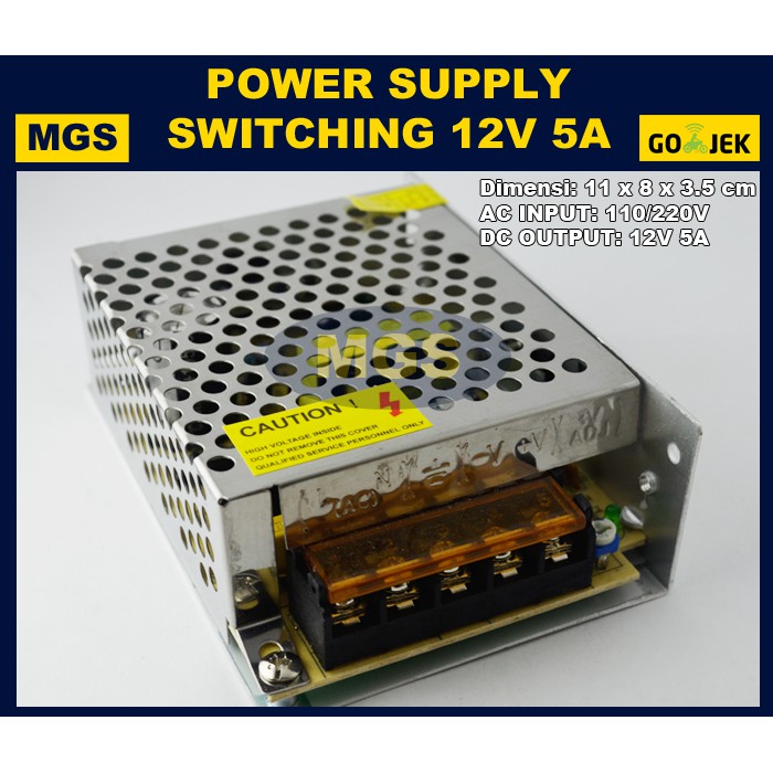 Power Supply Switching 12v 5a