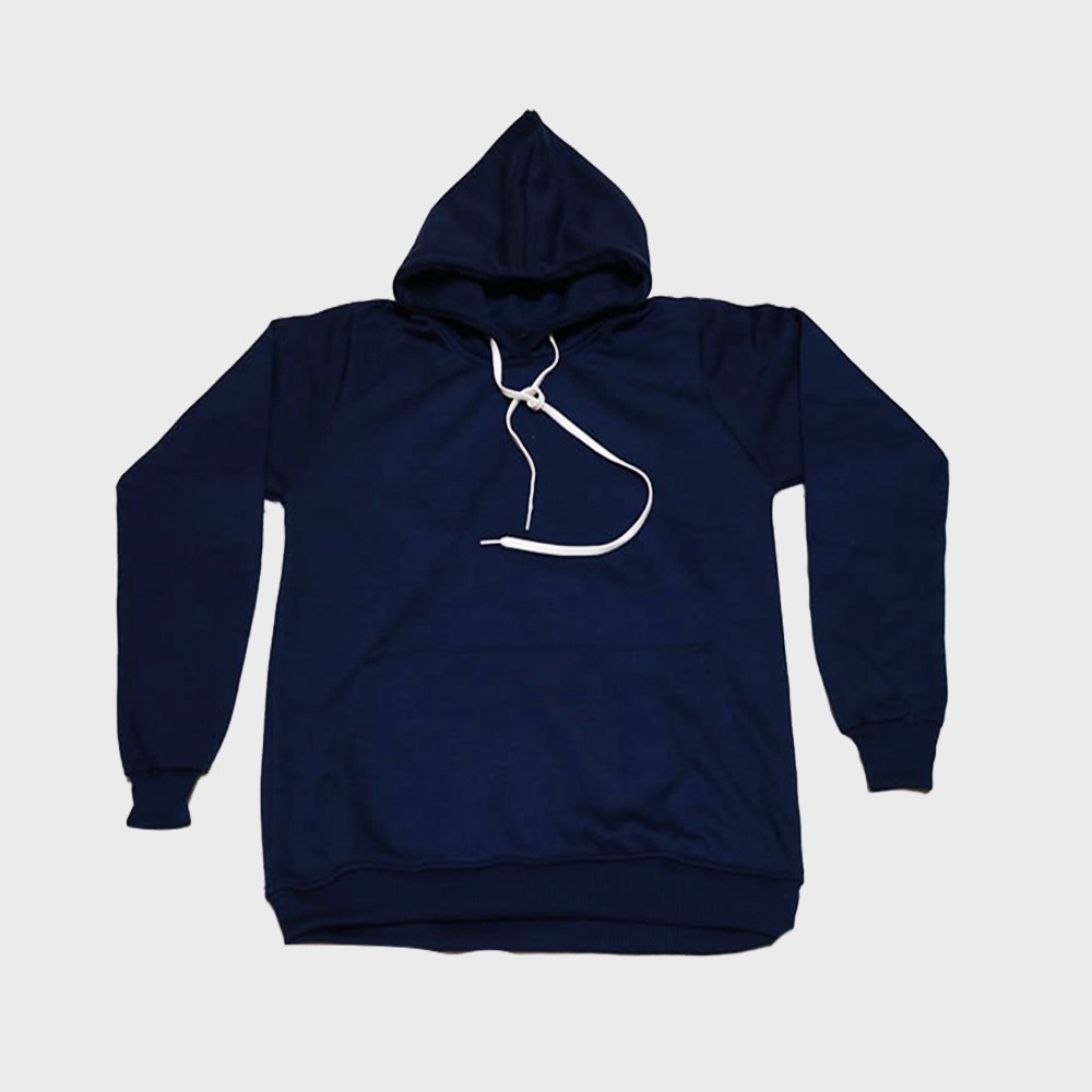 

Hoodie Navy Polos Basic No Label No Tag