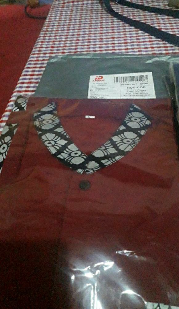 Jauhar Kemeja Kombinasi Prada Kemeja Pria Lengan Pendek