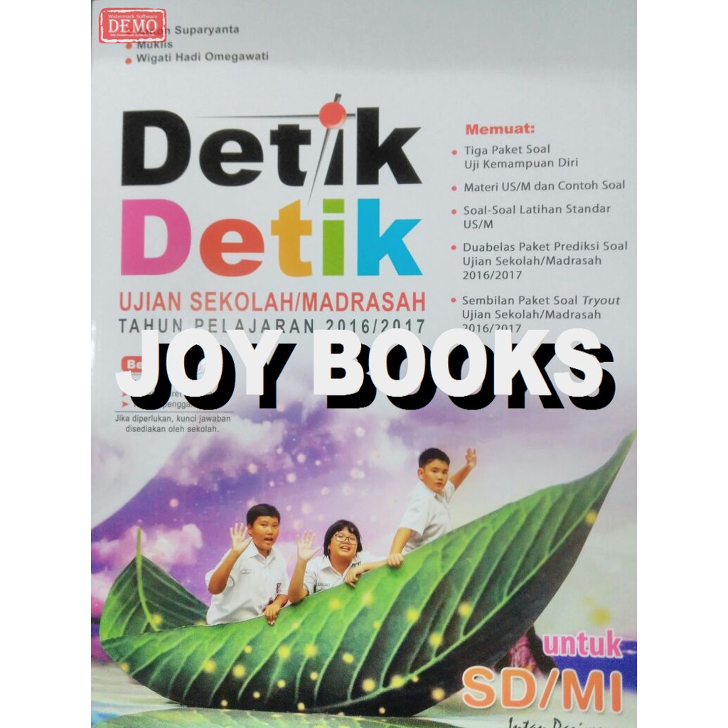 Buku Detik Detik Ujian Nasional Sd 2017 Buku Soal Un Best Seller