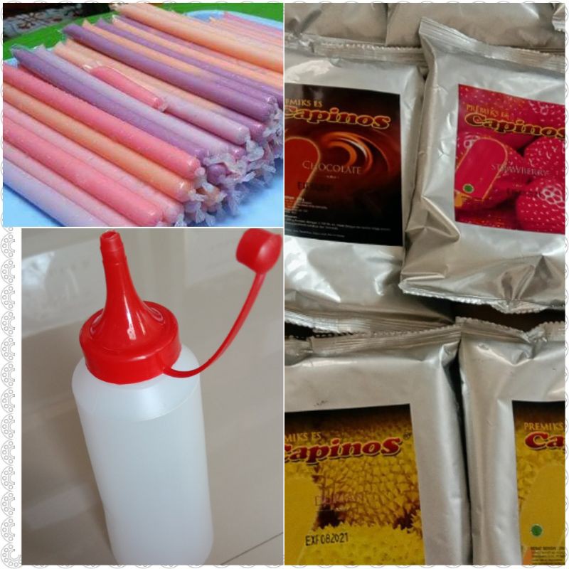 

Paket Es Pensil+Botol