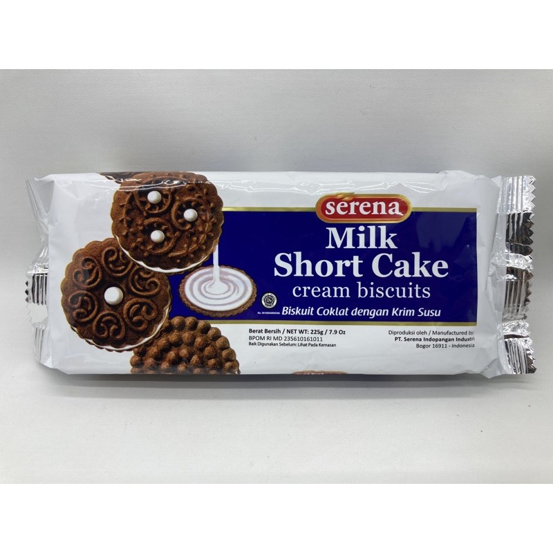 

Serena Milk Short Cake 225gr barcode 8888166606173