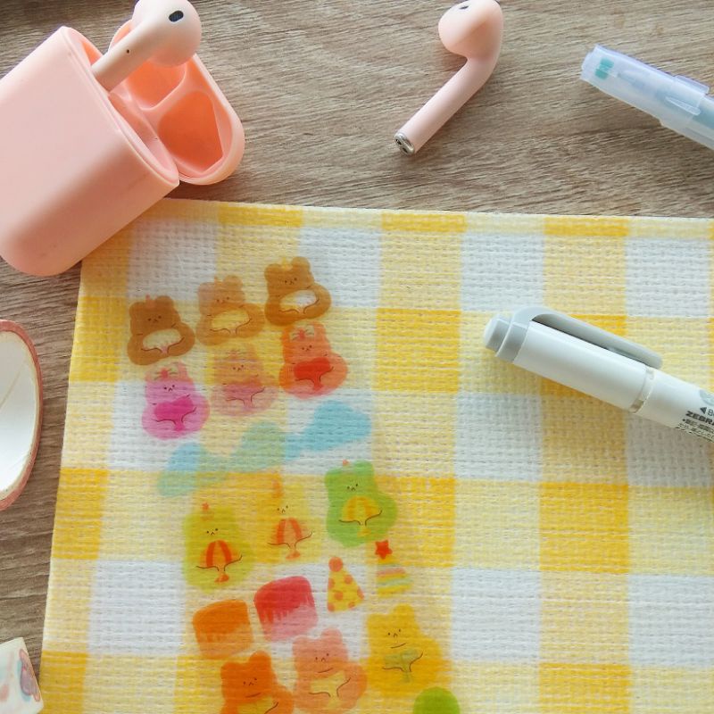 

Stickers hias beruang lucu