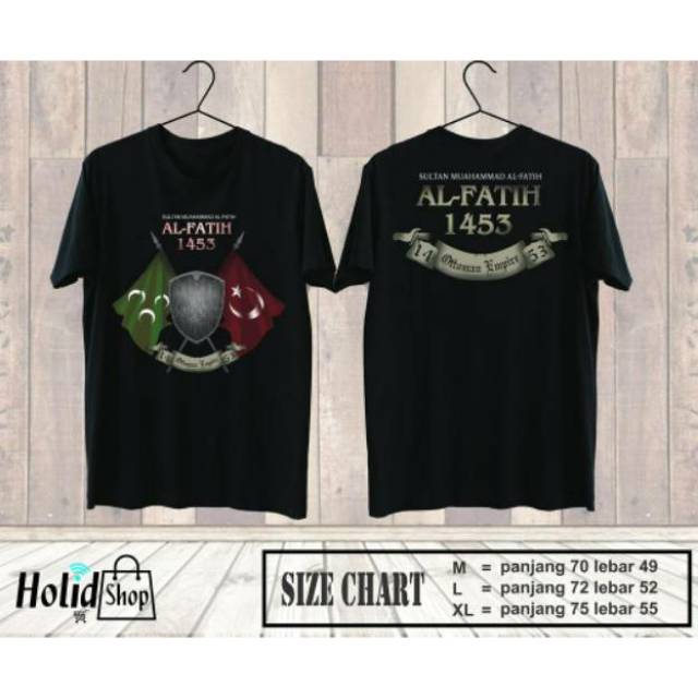 Kaos Pria Sultan Muhammad Al Fatih 1453 Para Pejuang Kaos Pria Sultan Muhammad Al Fatih 1453 Para Pejuang