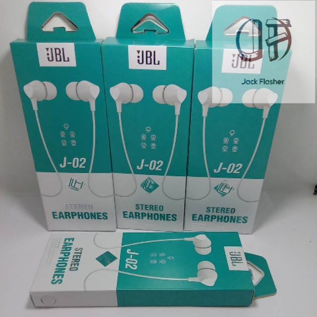 HANSFREE HEADSET JBL J-02 STEREO EARPHONES JBL