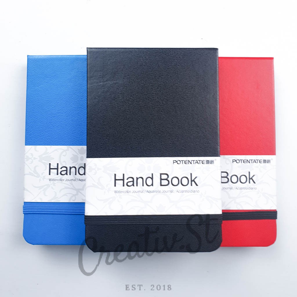 

Potentate Hand Book Watercolor Pad 9 Cm X 14 Cm 300 Gsm Buku Lukis Cat Air