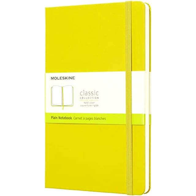 

Moleskine Plain Notebook Classic Collection in Yellow