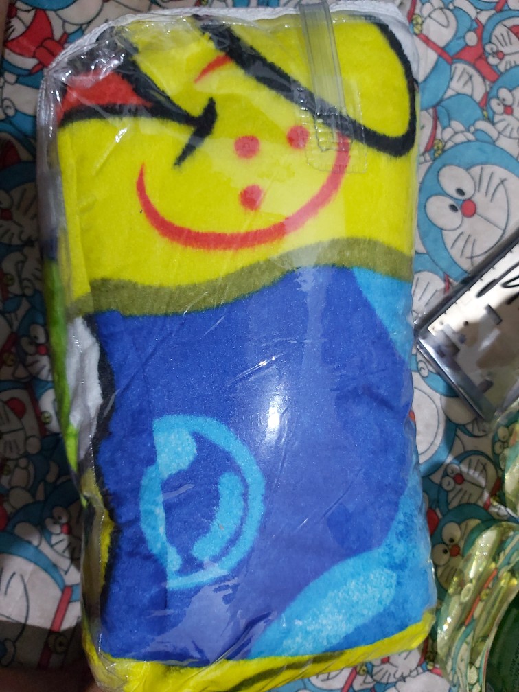 Selimut Vito Kids - Sutra Panel - Spongebob - 100cmx140cm - Rosanna Group