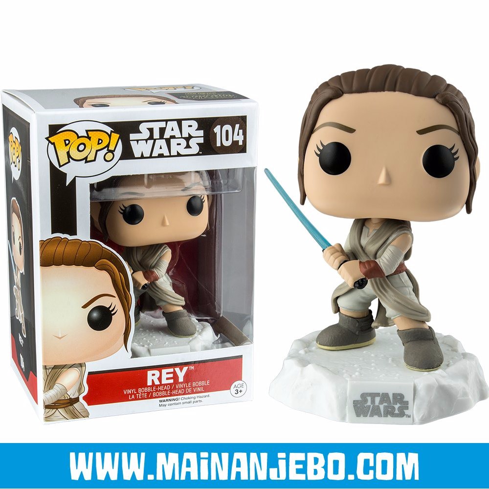 Funko Pop Star Wars Rey with Lightsaber