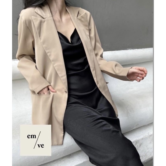 Emve - Beau Oversize Blazer - Blazer Oversize Black