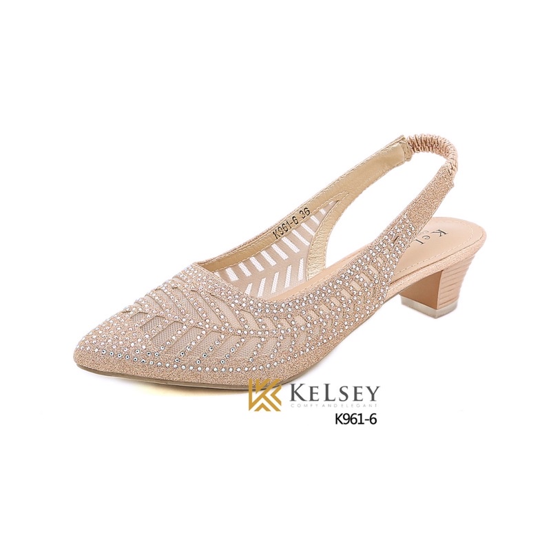 (GRATIS ALAS KAKI) Nicole Sandal Heels Wanita  Kelsey K961-6