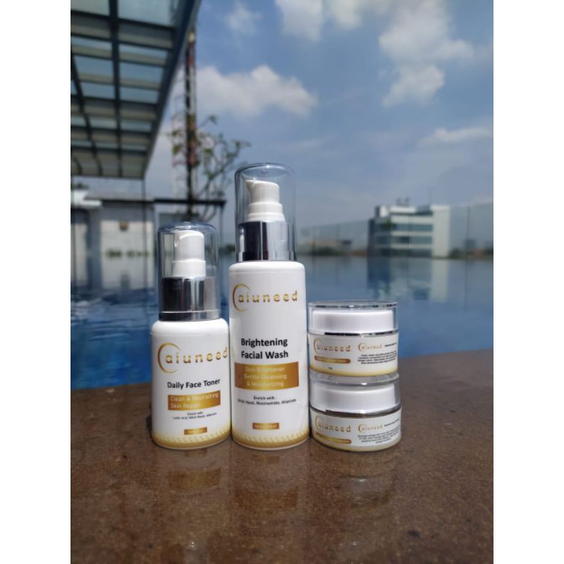 caiuneed skincare | paket glowing bpom | skincare glowing