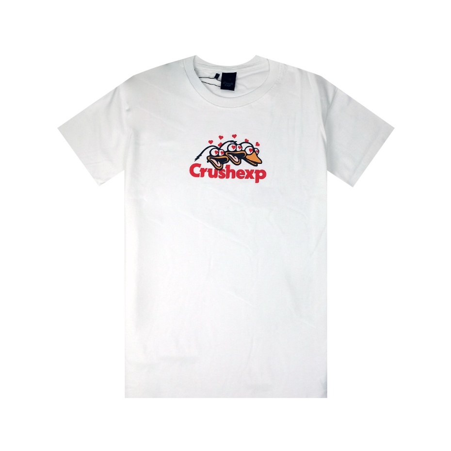 CRUSH EXP Kaos Pendek TSC0940 - WHITE