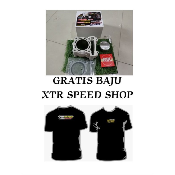 BLOK BORE UP MXKING JUPITER MX KING NEW OLD VIXION NVA NVL OLD R15 V2 V1 XABRE 65 CERAMIC XTR RACING