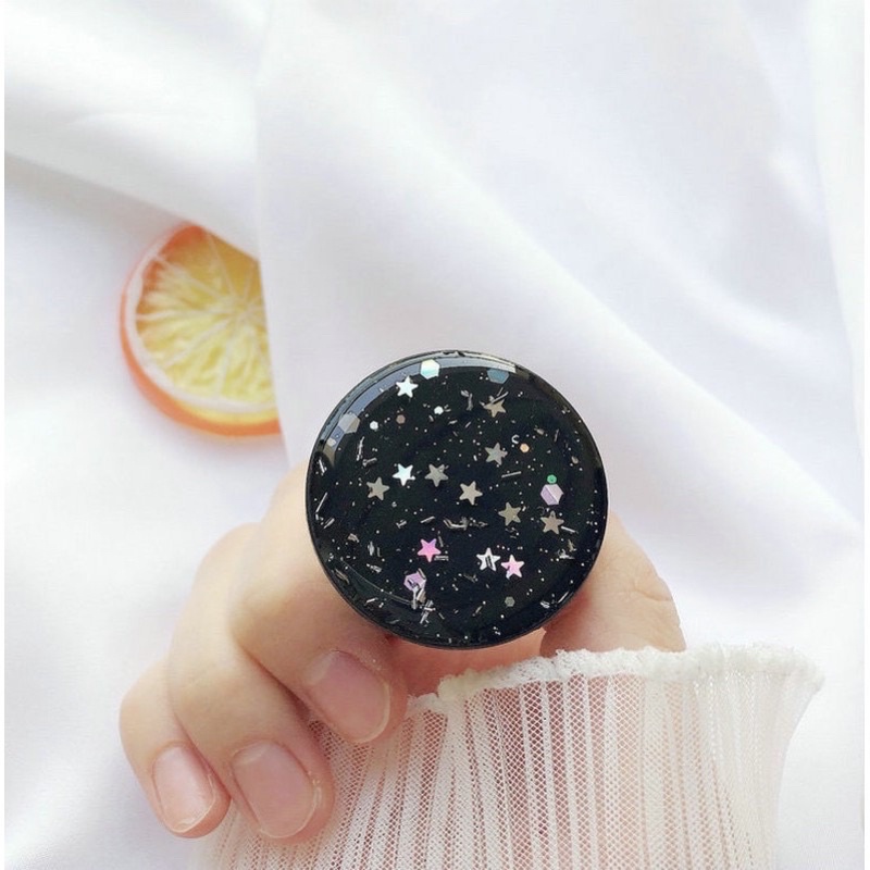 Fashion Glitter PopSocket PopGrip Cell Phone POP Grip Mobile Phone Stand Holder