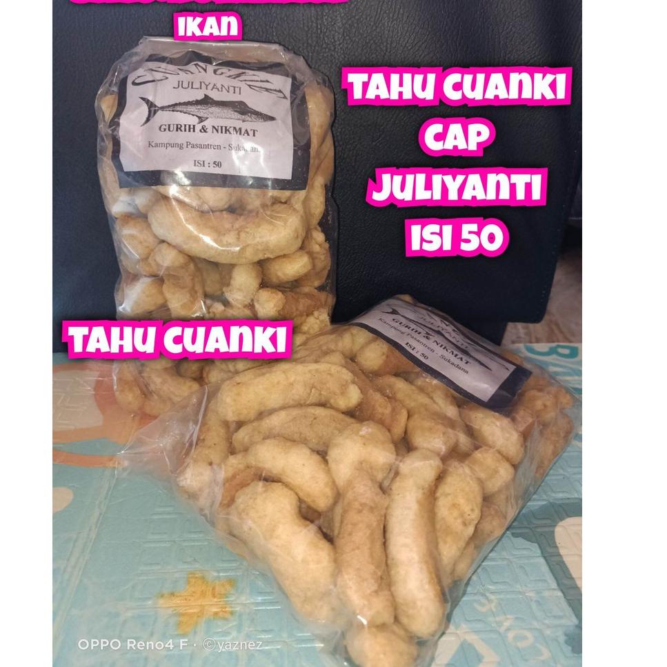 

Penawaran Spesial--Cuanki Tahu Panjang Juliyanti isi 50 Pcs