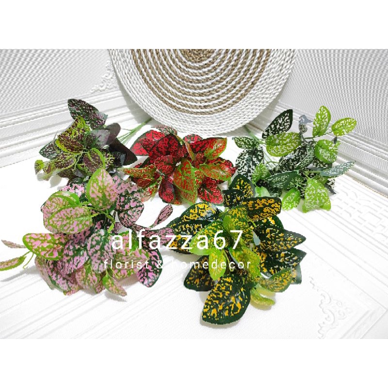 bunga aglonema plastik