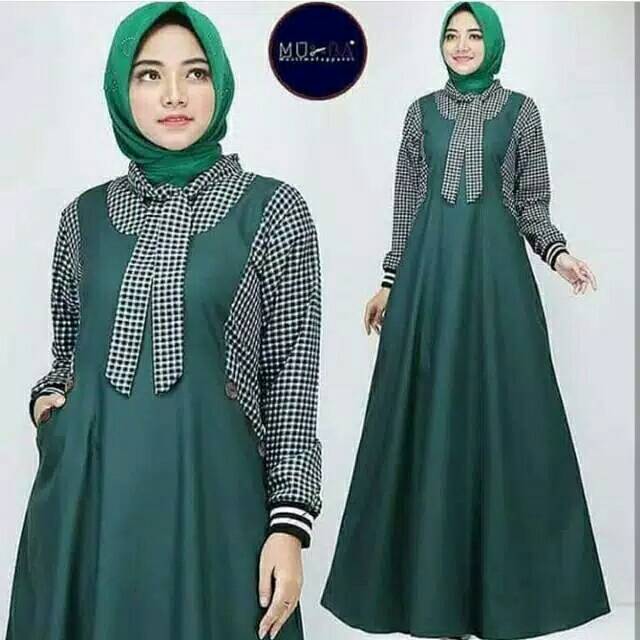 Gamis Exella Dress  Baju Wanita  Murah Dress  Muslim  