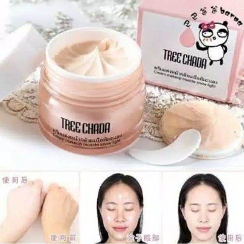 (READY) TREECHADA Cream Makeup Muscle Snow Light Thailand Base Makeup Primer