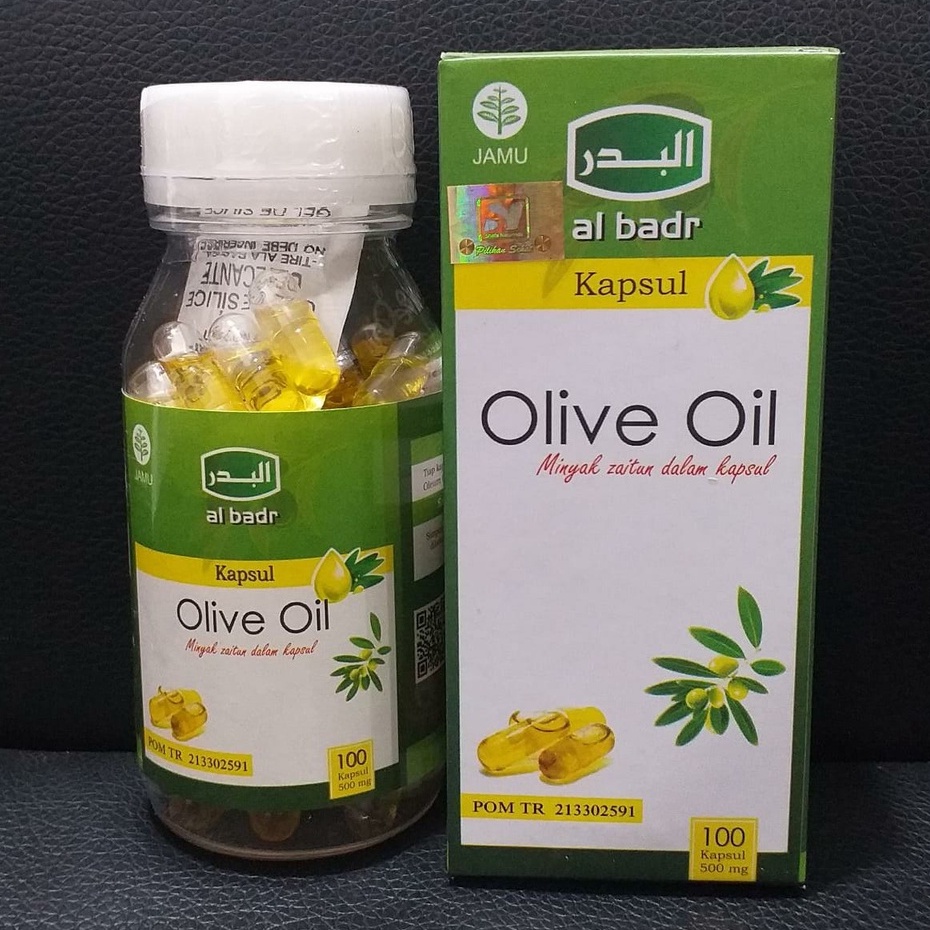 Kapsul Minyak Zaitun 100Kapsul Al Badr Penurun Kolesterol anti Darah Tinggi