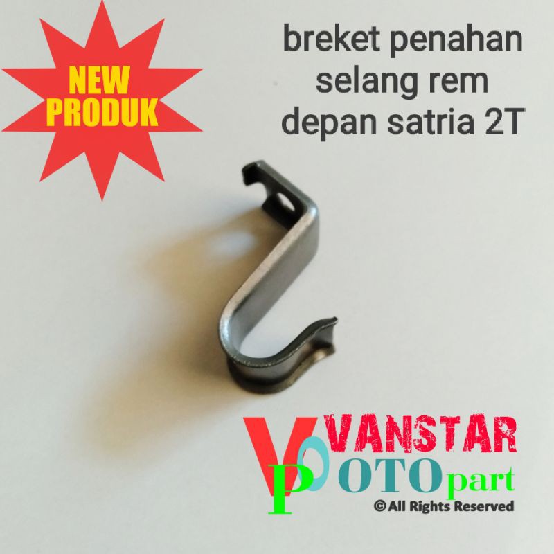 breket selang rem depan satria 2 tak bagian bawah