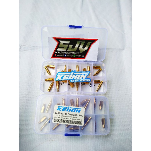 SPUYER PJMJ PWK PILOT JET MAIN JET SET 1KOTAK ISI 20pcs