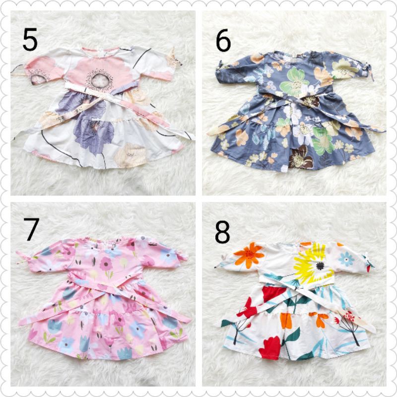 LISTIA DRESS Size S (0-2th), Tunik anak, Dress anak