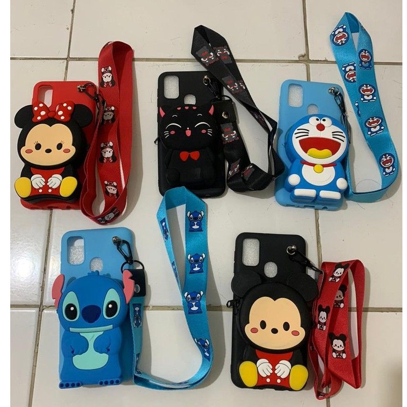 Softcase dompet + tali leher Samsung J7 pro J730 J2 J7 2016 J2 prime J7 prime j7 core J710 J2 core J700 J7 2015 pro J200